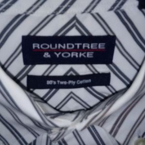 Mens striped botton down